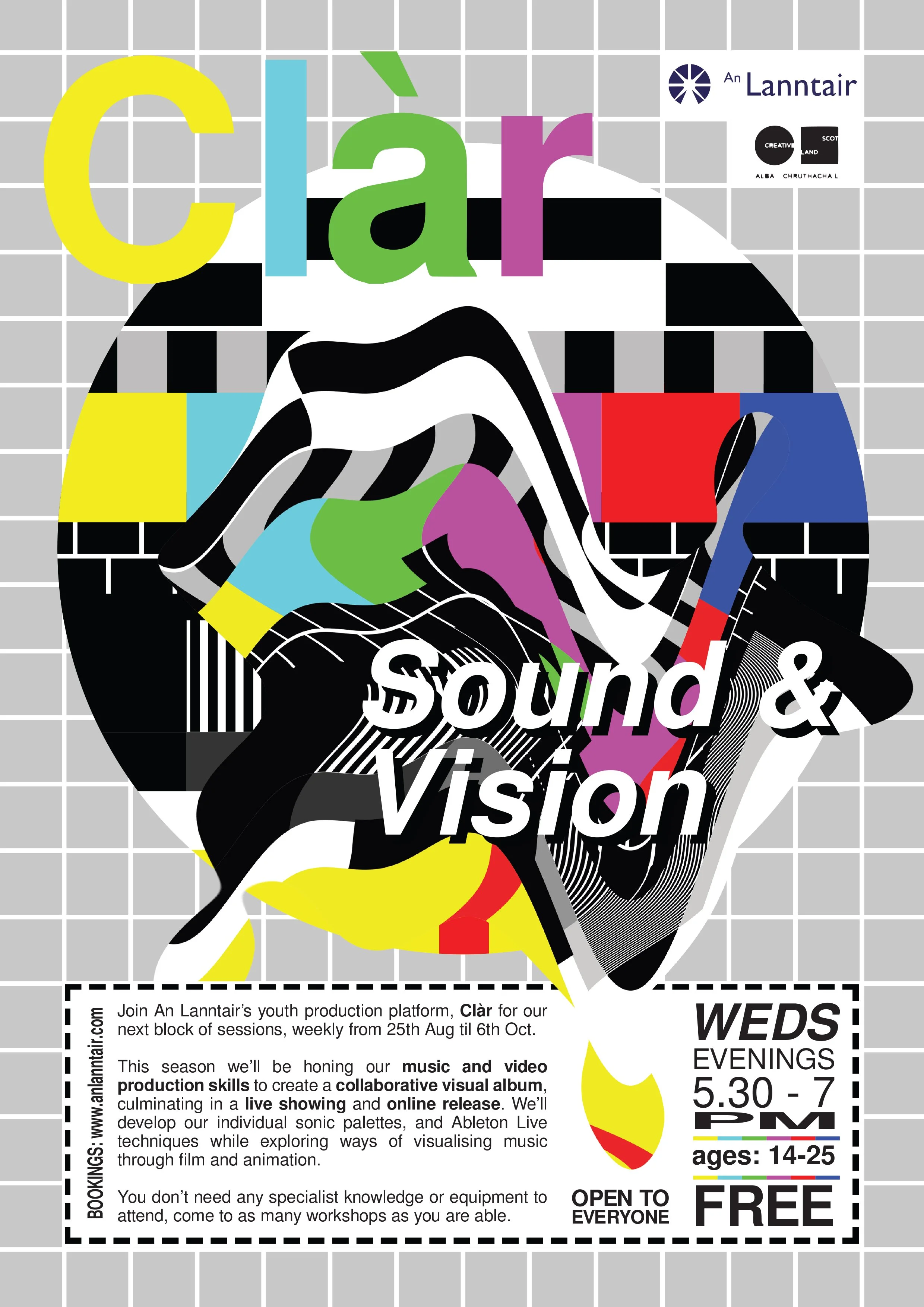 Sound and Vision — Clàr